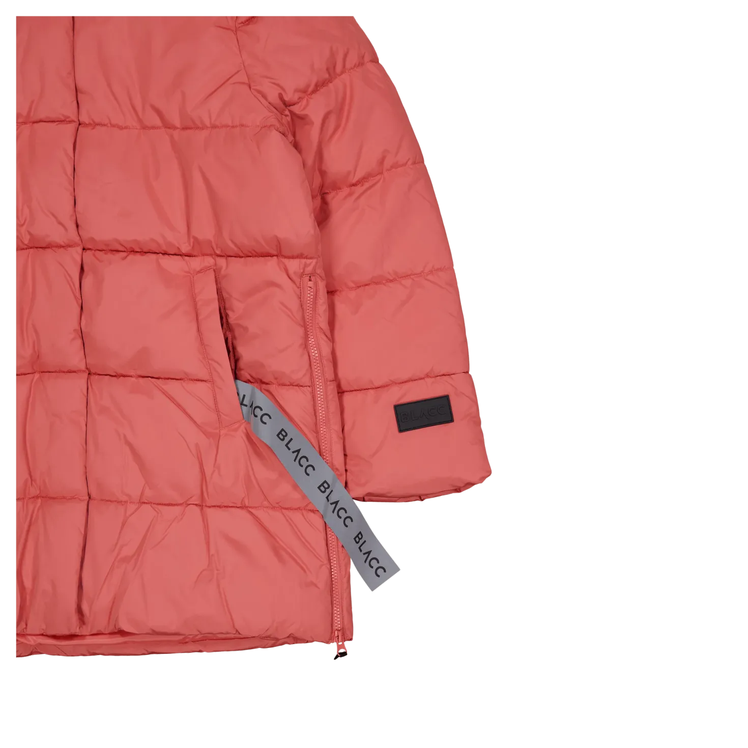 Lumi Padded Zip Jacket Dusty Cedar