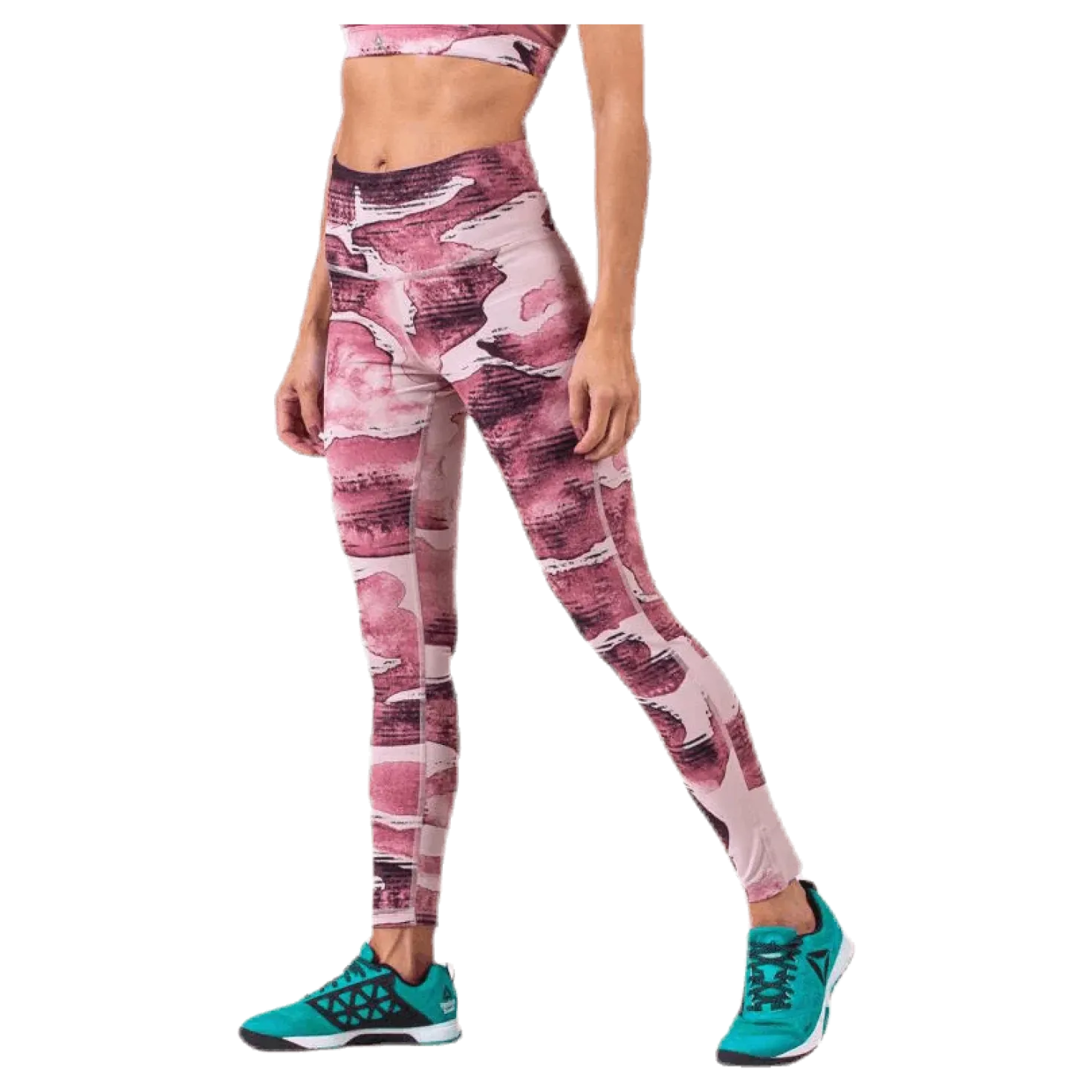 Lux Bold High Rise Pink/White