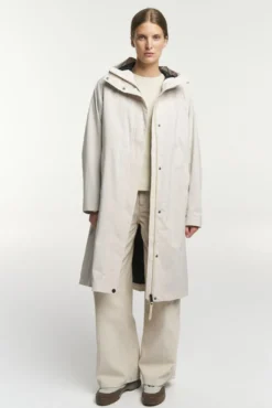 Mable Parka Women Light Beige