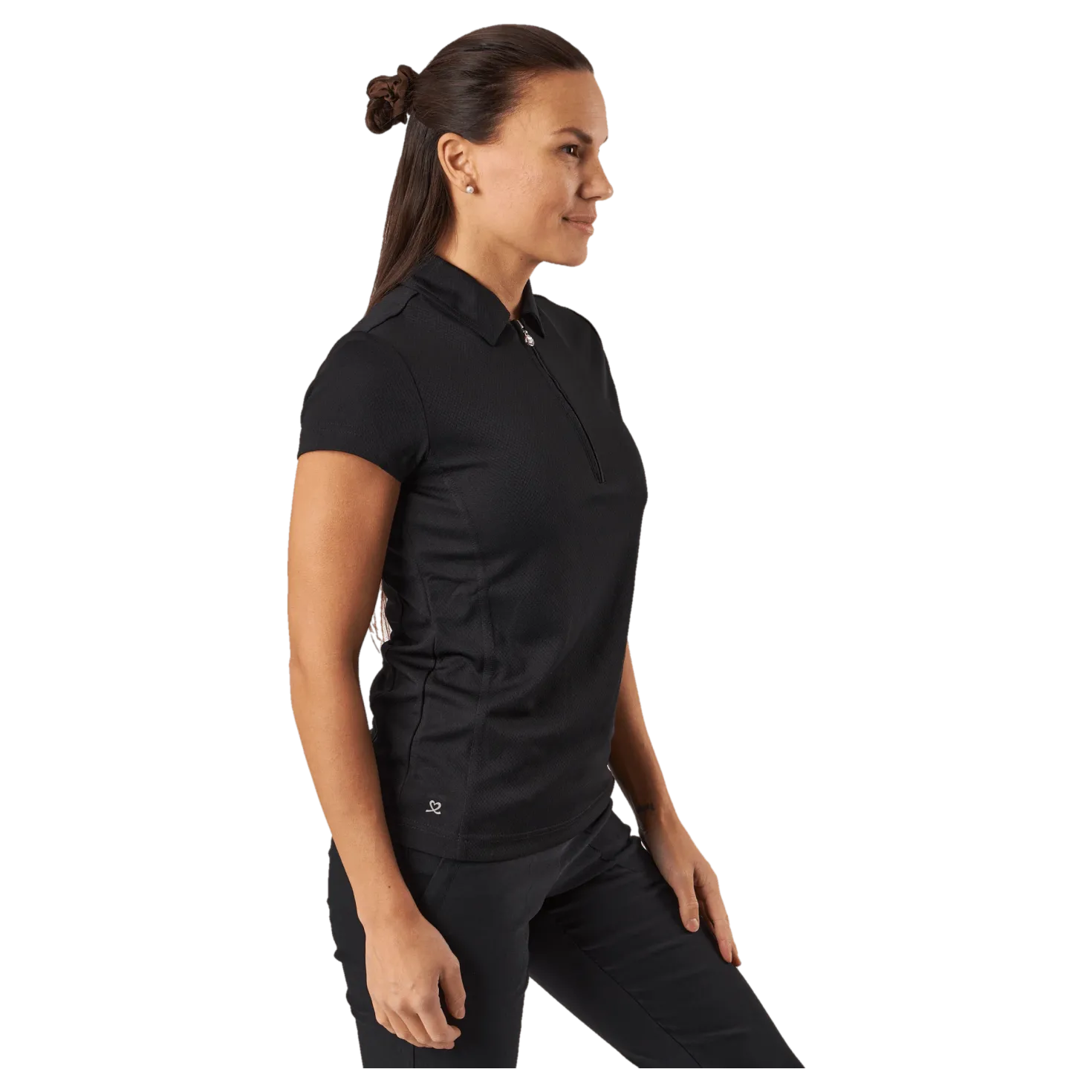 Macy S/S Polo Shirt Black