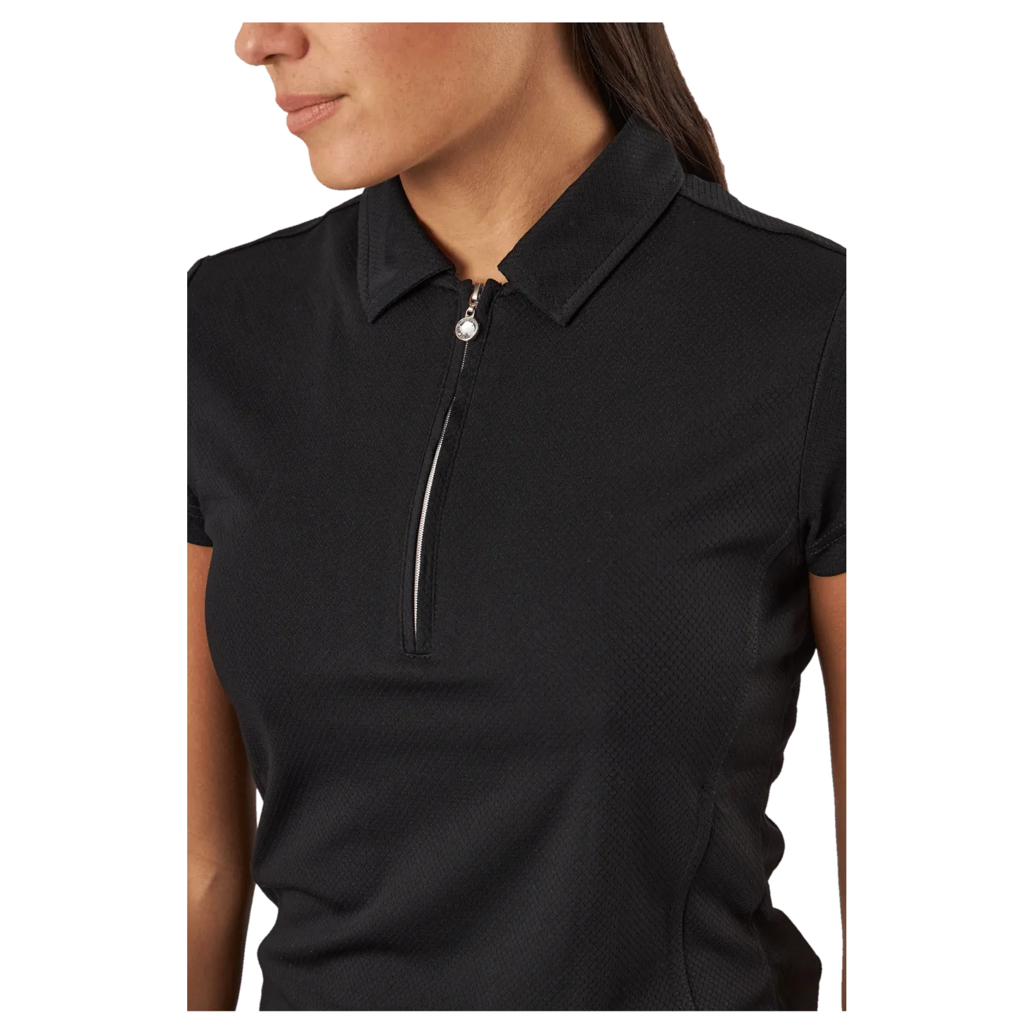 Macy S/S Polo Shirt Black