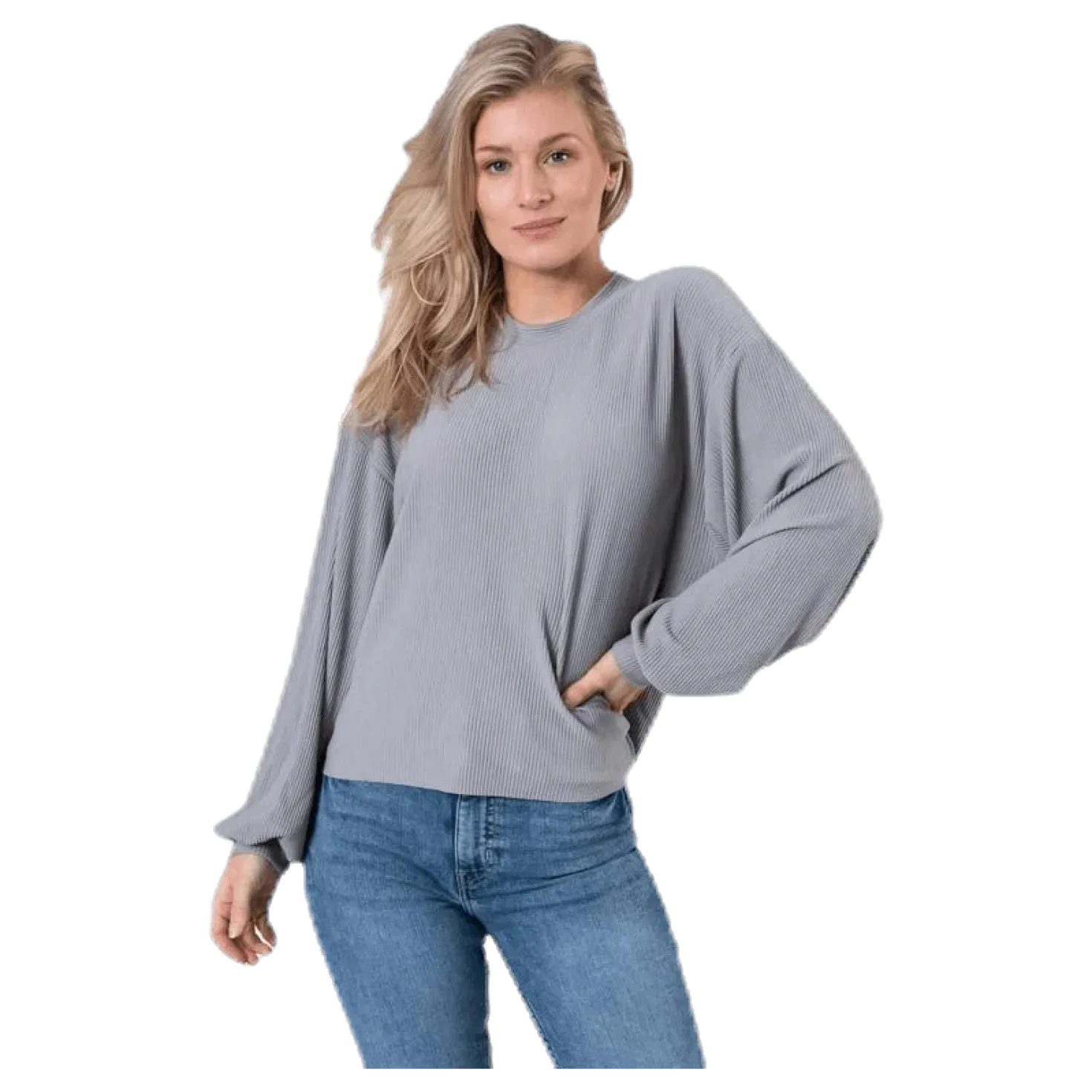 Mai Ls Top Grey