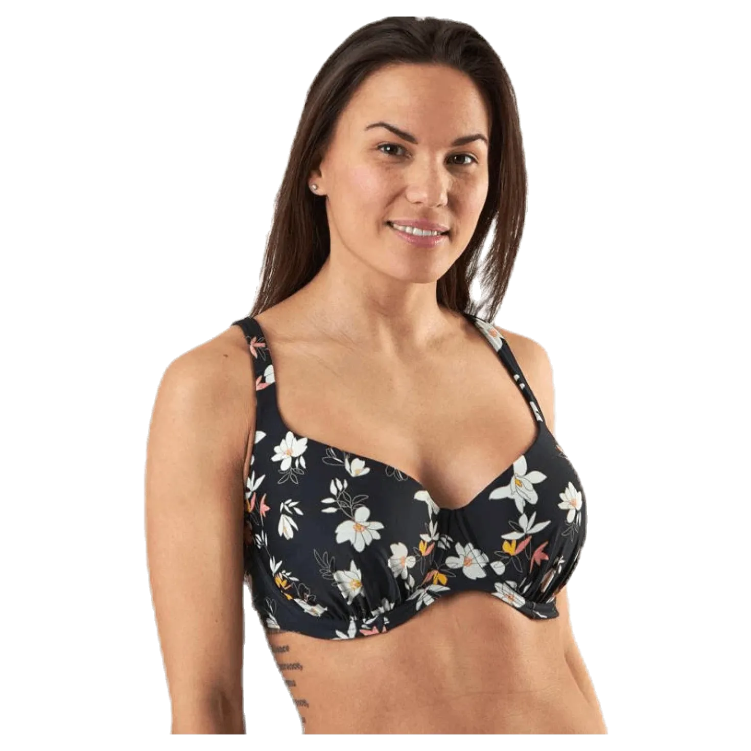 Malaga Padded Wire Bra Black