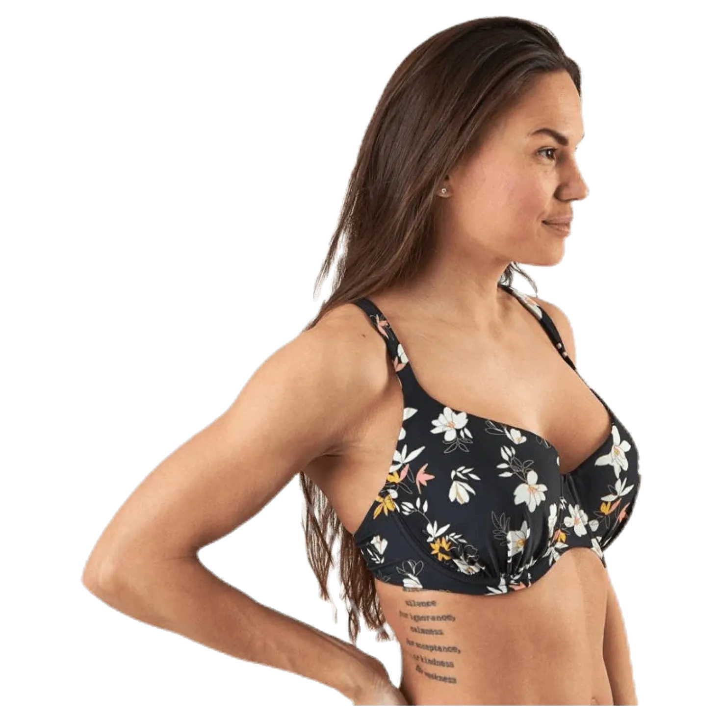 Malaga Padded Wire Bra Black