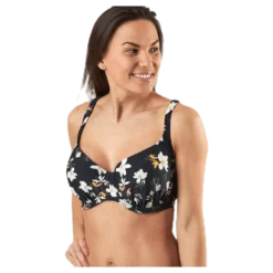 Malaga Padded Wire Bra Black