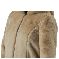 Malou Faux Fur Coat Cc Otw Beige