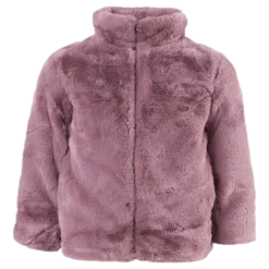 Mamy Faux Fur Jacket Purple