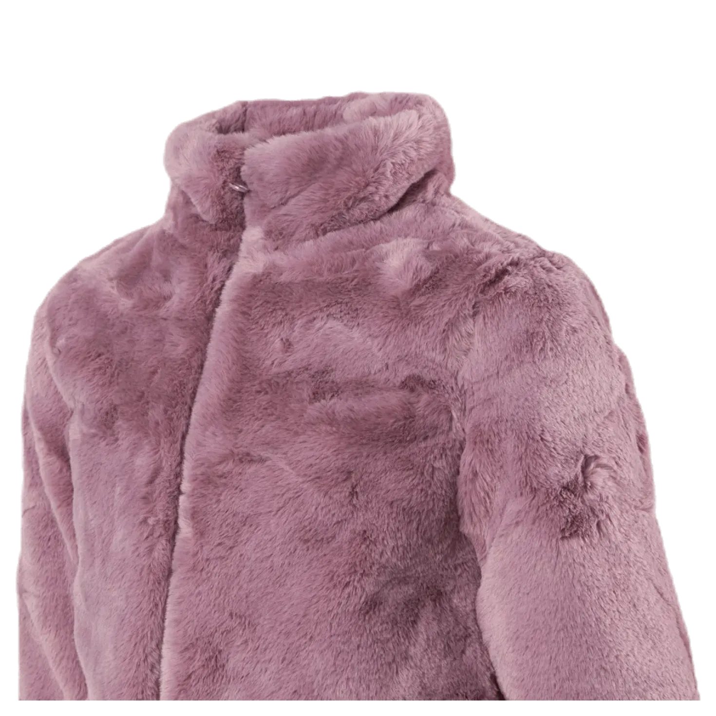 Mamy Faux Fur Jacket Purple