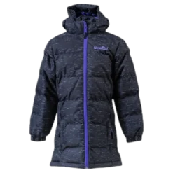 Mariel Girls Long Melange Pro-lite Jacket Black