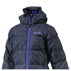 Mariel Girls Long Melange Pro-lite Jacket Black