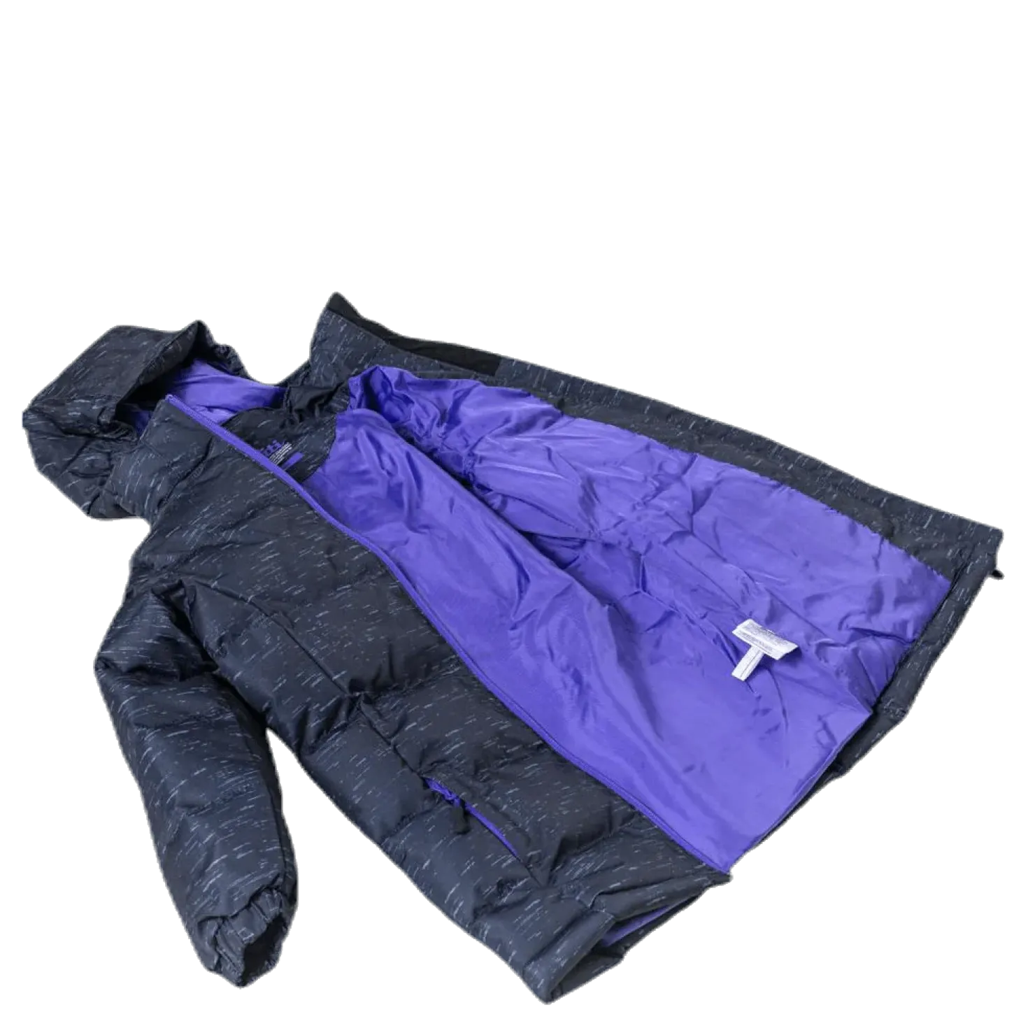 Mariel Girls Long Melange Pro-lite Jacket Black