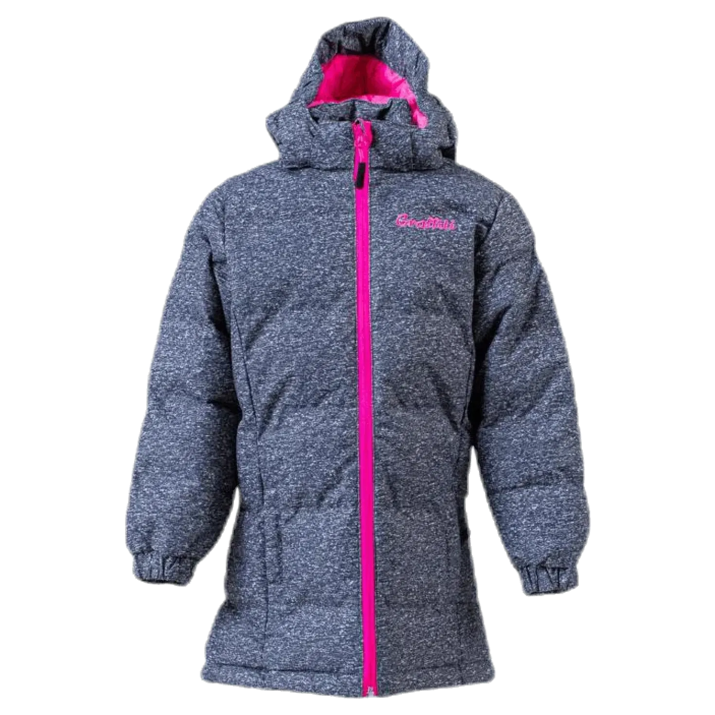 Mariel Girls Long Melange Pro-lite Jacket Pink