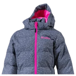 Mariel Girls Long Melange Pro-lite Jacket Pink