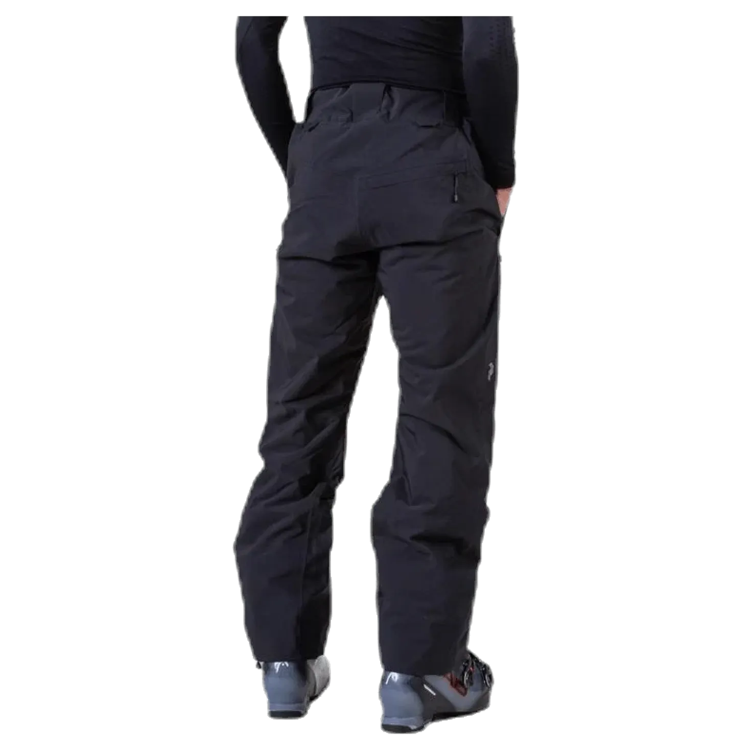 Maroon Pant Black