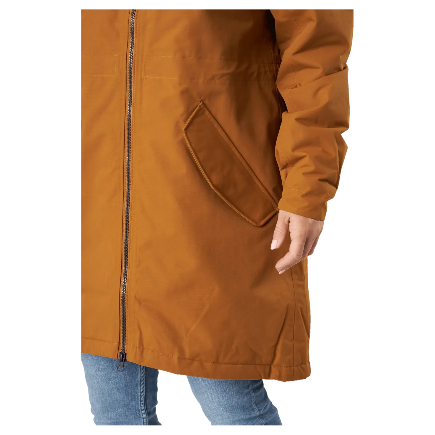 Marta-lisa Wns Parka Orange