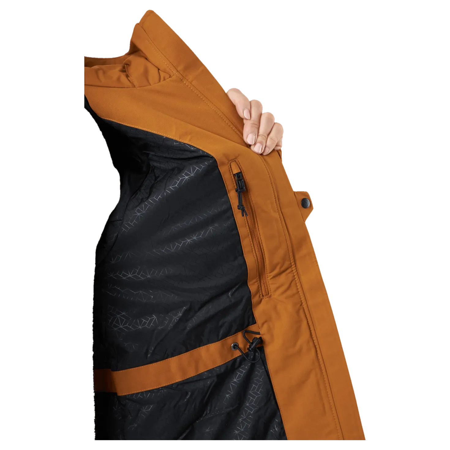 Marta-lisa Wns Parka Orange