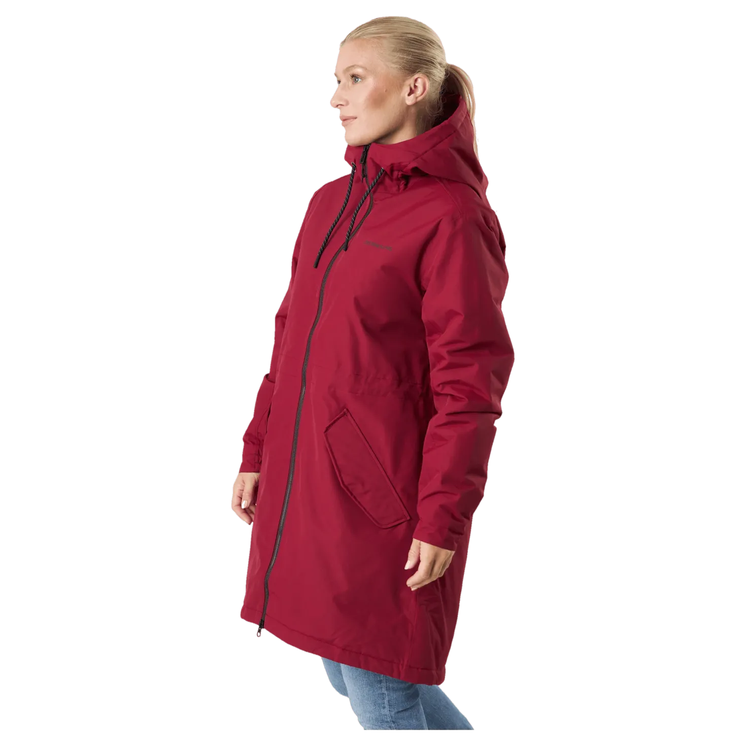 Marta-lisa Wns Parka Red