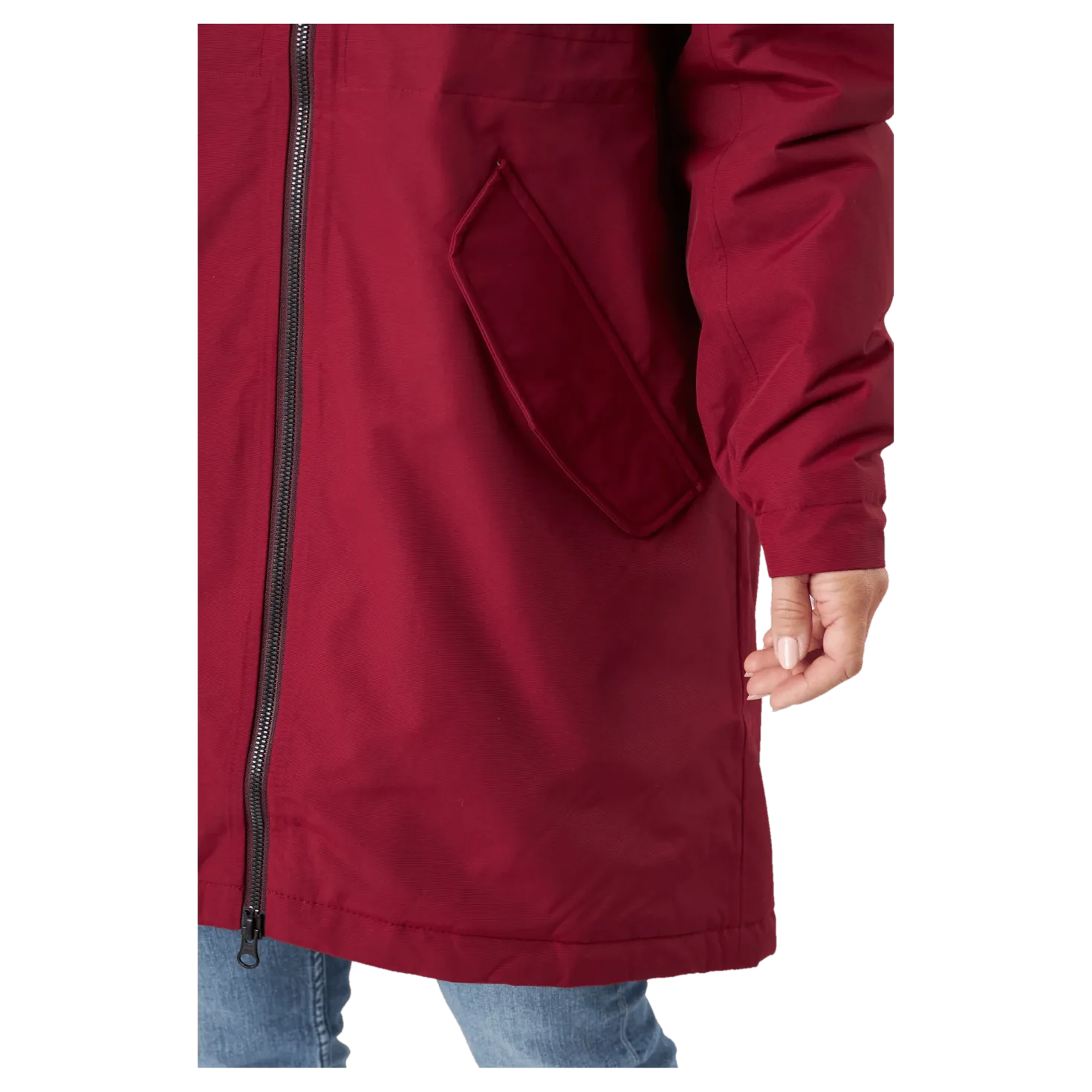 Marta-lisa Wns Parka Red