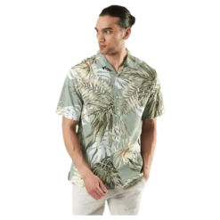 Marty Organic Shirt Ss Green