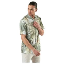 Marty Organic Shirt Ss Green