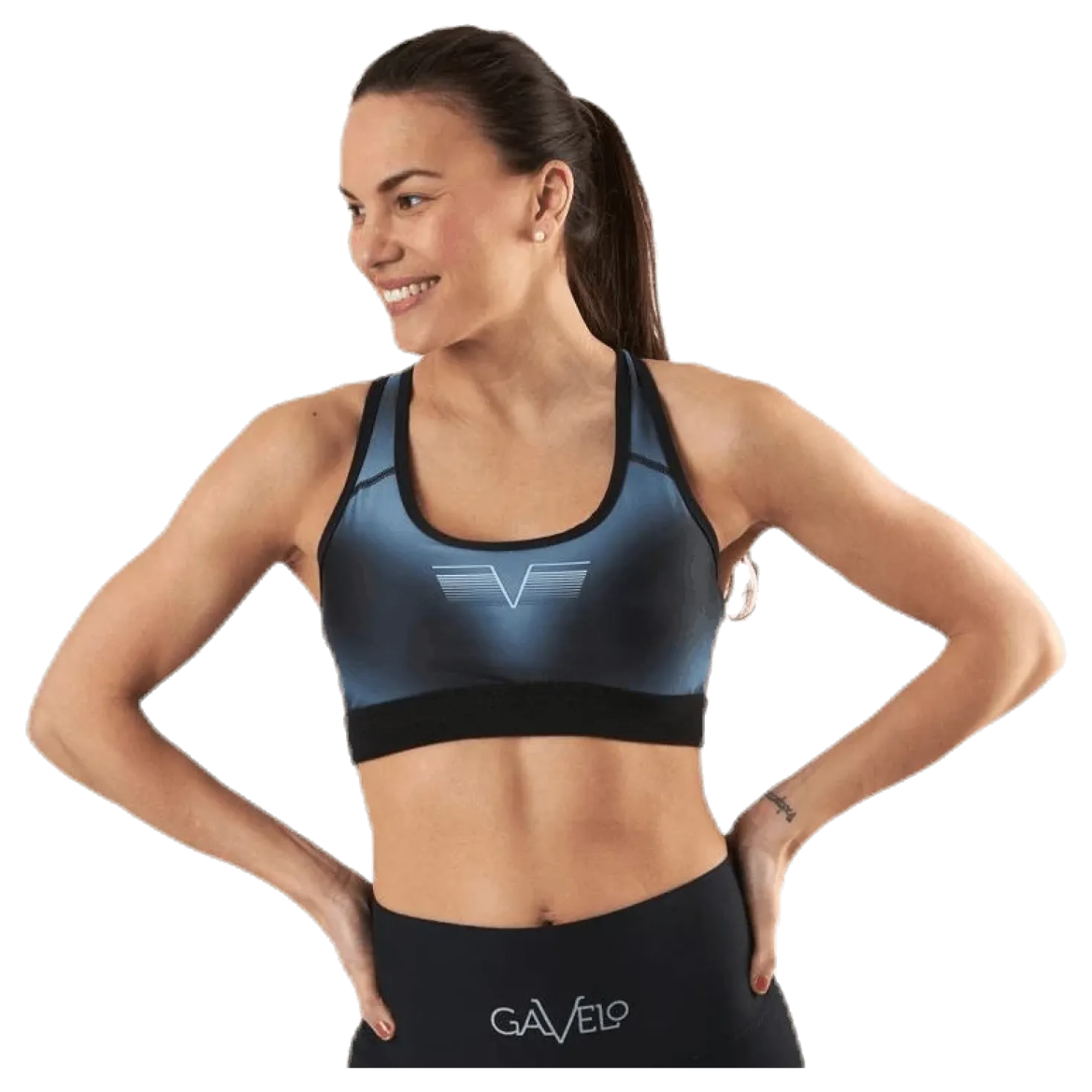 MarvelLizzy Sports Bra Blue/Silver