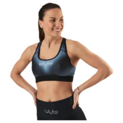 MarvelLizzy Sports Bra Blue/Silver