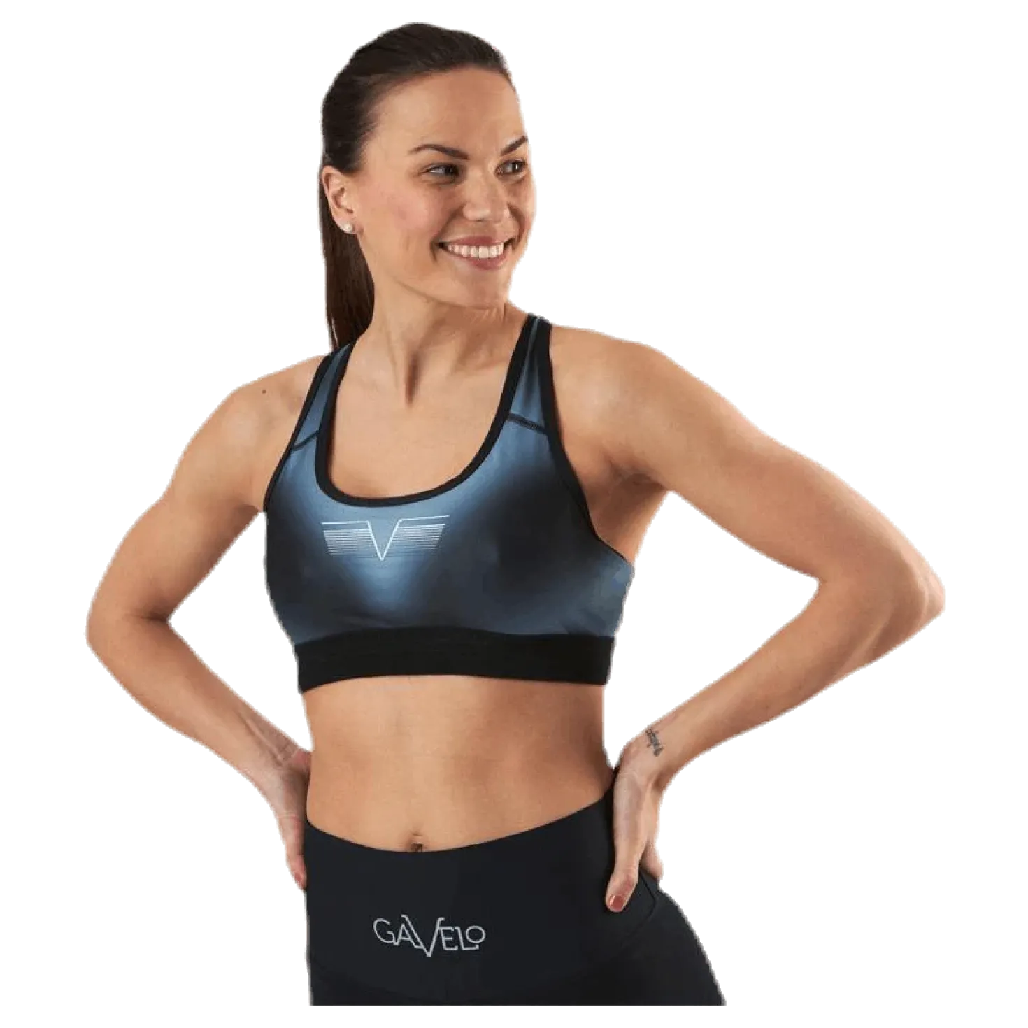 MarvelLizzy Sports Bra Blue/Silver