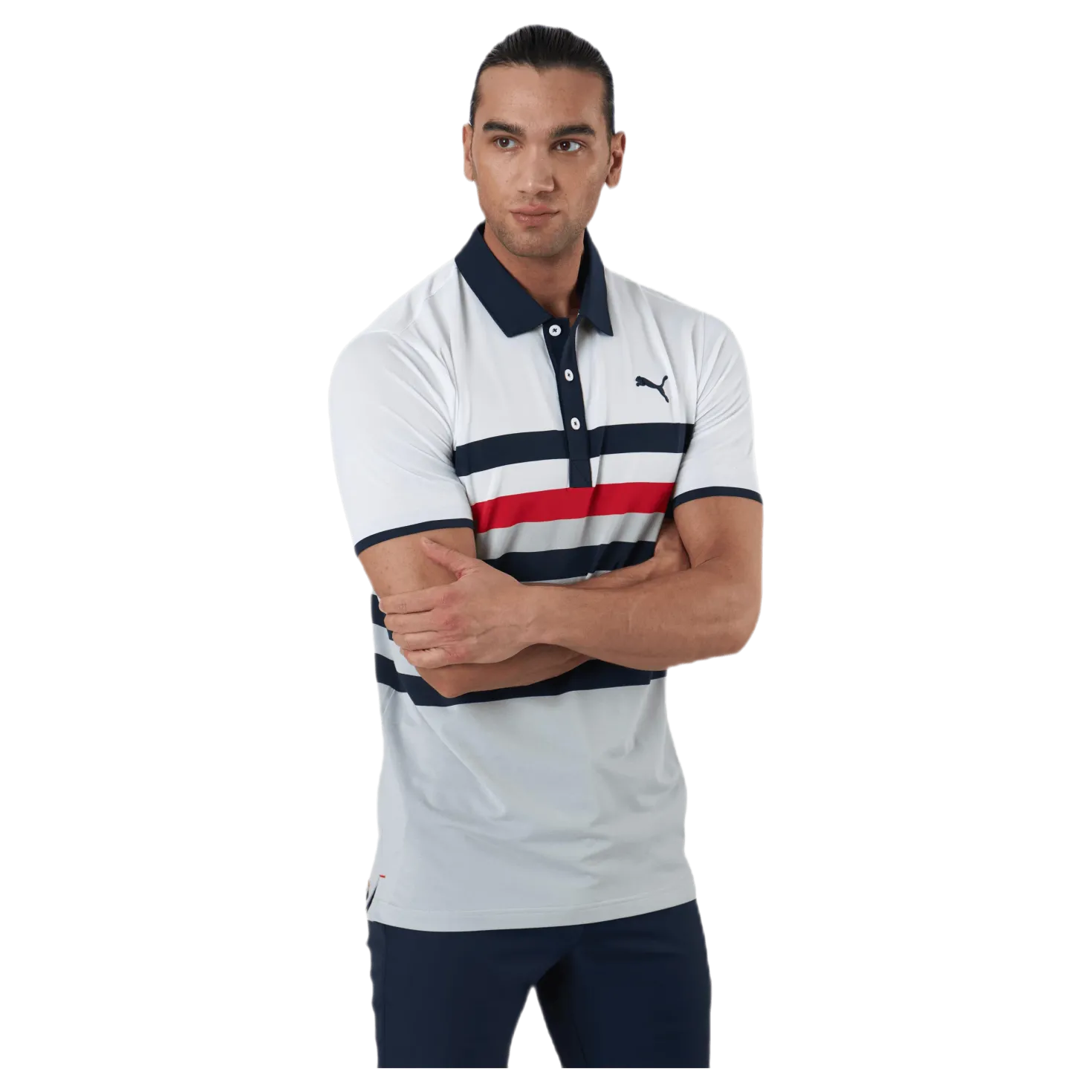 Mattr One Way Polo Blue