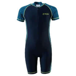 Mayon Printed UVA Swimsuit Blue