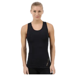 MCS Cross Training Compression Tank W Black/Gold