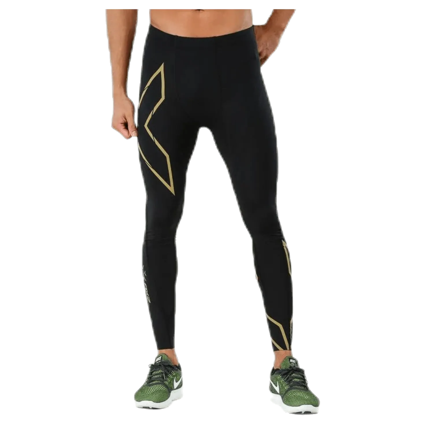 MCS Run Compression Tights M Black/Gold