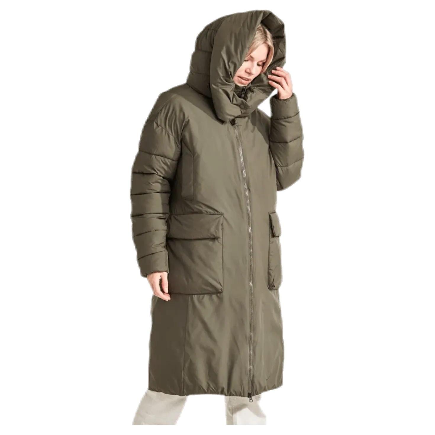 Melina Puff Coat Green