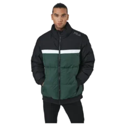 Men Oliver Puff Jacket Sycamore-black-bright White