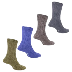 Mens Bamboo Blended Walking Socks - Simon Gold