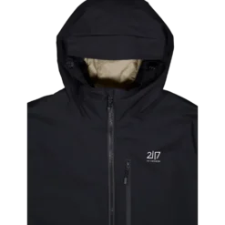 Men’S Light Padded Ski Jacket Kabo Black