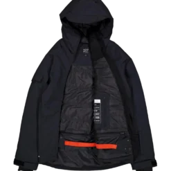 Men’S Light Padded Ski Jacket Nelkerim Black