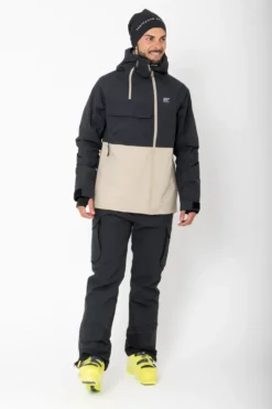 Men’S Light Padded Ski Pant Krasse Black