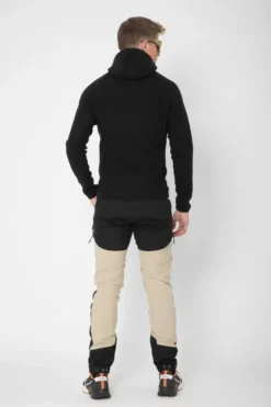 Men’S Wool Pile Hoodie Skord Black
