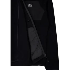 Men’S Wool Pile Hoodie Skord Black