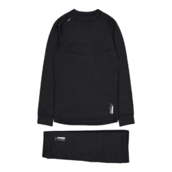 Merino Set Black Melange