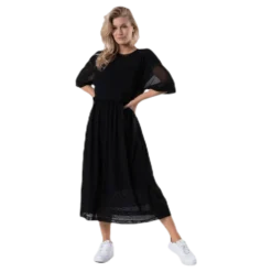 Mesh Dress Black
