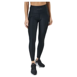 Mesh Pocket Leggings Black