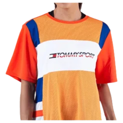 Mesh Tee Logo Patterned