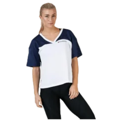 Mesh T-Shirt Panel Blue