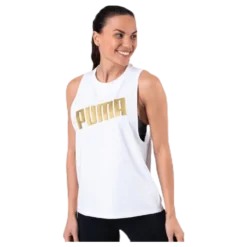 Metal Splash Adjustable Tank White
