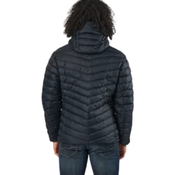 M Frost Down Hood Jacket Black