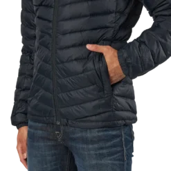 M Frost Down Hood Jacket Black