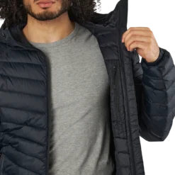 M Frost Down Hood Jacket Black