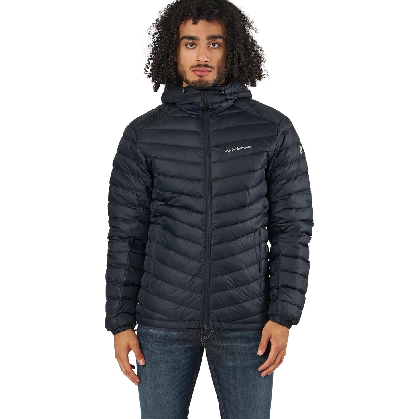 M Frost Down Hood Jacket Black