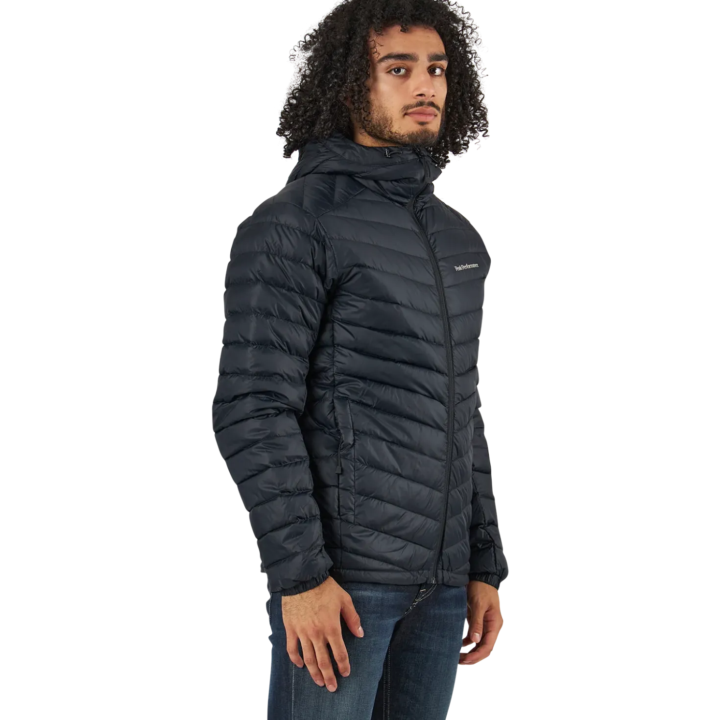 M Frost Down Hood Jacket Black